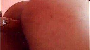 Fucking Tight Hole with Curvy Solo Riding on Dildo