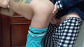 Unexpected Blowjob From Mouth To Ass