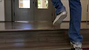 someone at my door with jennifer white, hinting at wild sex