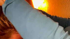 Closeup wet sloppy facefuck delivers best blowjob ever