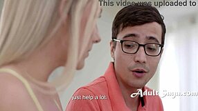 Student Fucks Teacher's Boobs At Piano