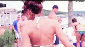 Chatting about the hot babe in town