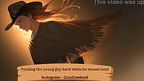 Fucking Young Guy Hard While He Moans Loud