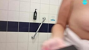 Milf Prepares Make-Up Topless in Homemade Video!