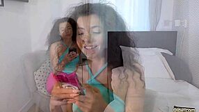 Mini Mitzi Tries Old Man Cock For First Time And Likes It Hardcore In Pussy With Facial Cumshot