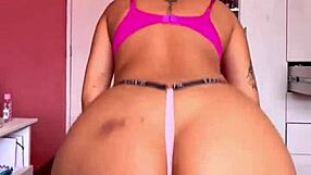 my ex big-ass latina dances and rides me hard