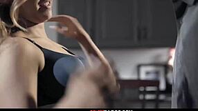 Sarah Vandella And River Fox In Naughty Birthday Threesome