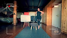 Dominatrix Mistress April punishes man with anal fucking