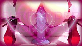 watch this shemale in a chastity cage, so submissive.