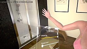 Ladouche New Trailer Showcases Reality Bathing Game with Redhead in Shower