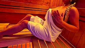 Stranger fucks me in sauna