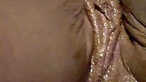 Ebony MILF uses toys to please her big ass.