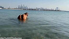 I Was Swimming Naked in the Sea, Then Walking Along California Beach Like That, Feeling Free