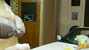 There is so much lesbian fun with girls and dildos