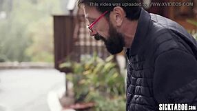 Sexy teen 18+ athena faris banged so hard by a crazy stranger with big penis in hardcore group oral.