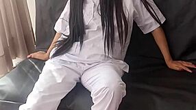 Raise my pay and I'll give you my ass - nurse wants to fuck anywhere