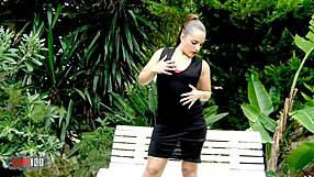 Horny teen 18+ kiihara strong doing a hot striptease