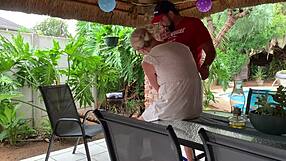 sexy ex wife bending over