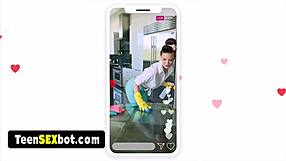 60s retro style housewife sexy cam show ends in a quick fuck session for our viewing pleasure