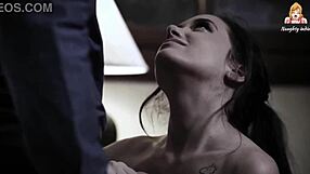 Step sister spreading her legs wide open for step brother