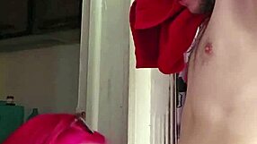 Blowjob tease with wife in playful session