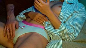 intense orgasm from stroking lover brings climax with fingers