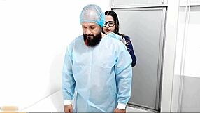 Fuck doctor for job after naked exam?