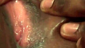 Chubby ebony housewife moans on monster cock 😍