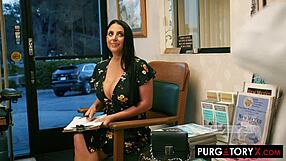 Purgatoryx Dentist Vol 1 Part 3: Angela White In Titty Fuck And Blowjob.