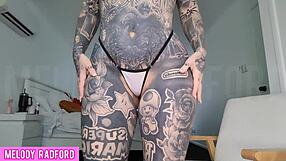 Beautiful Milf Tries On Micro Bikini With Vibrating Anal Plug