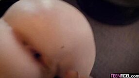 Big Ass Nerdy Teen Loses Dare, Bent Over for Monster Cock Fuck