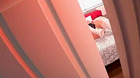 Buxom stepmom caught masturbating wants help