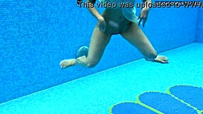 Hey, check out this hottest underwater swimming babe lizi vogue