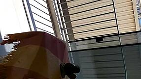 Segurança Do Shopping Fode O Cuzinho Da Travesti Safada Em Anal Bareback