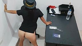 With Great Excitement, Cute Latina Milf Inserts Anal Plug for Subscribers