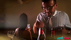 Beautiful Girl Fucks Publicly In Bar