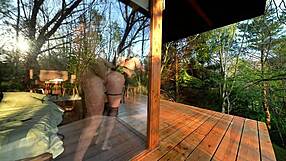 husbands stepbrother fucks me rough in cabin 😈