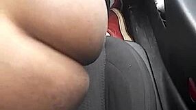 Thick old thot delivers intense sloppy top blowjob in part two