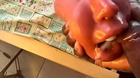 sextoy deep throats after work i cum so fast 😍