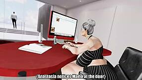 Anastasia Cakes säger, kolla min stora röv i denna promo!