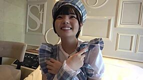 hey, how about i seduce this married owner as a naughty cafe girl? we fuck her beautiful ass in uniform with creampie in cowgirl and missionary pov??