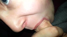 Eighteen Year Old Sucks Cock and Receives Cumshot