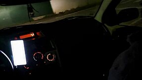 my girlfriend in heels cheats by fucking a stranger outdoors in his car