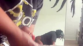 can you handle two ebony babes giving sloppy deepthroat blowjobs?