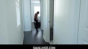 Smallhoe - Tiny 18+ Latina Teen 18+ Step Daughter With Big Tits Destroyed By Step Dad - Sadie Pop Sergeant Miles