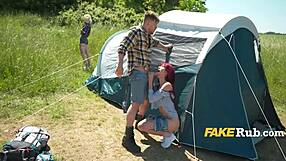 fiances redhead best friend joins camping trip