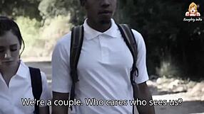 Step sister spreading her legs wide open for step brother