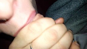 Eighteen Year Old Sucks Cock and Receives Cumshot