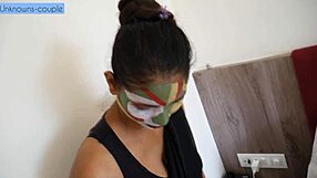 サヘブジがベッドルームでメイドマムタをBDSM支配