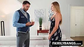 Why am I surrendering to my new sister-in-law Gizelle Blanco? She'll pound me bareback!